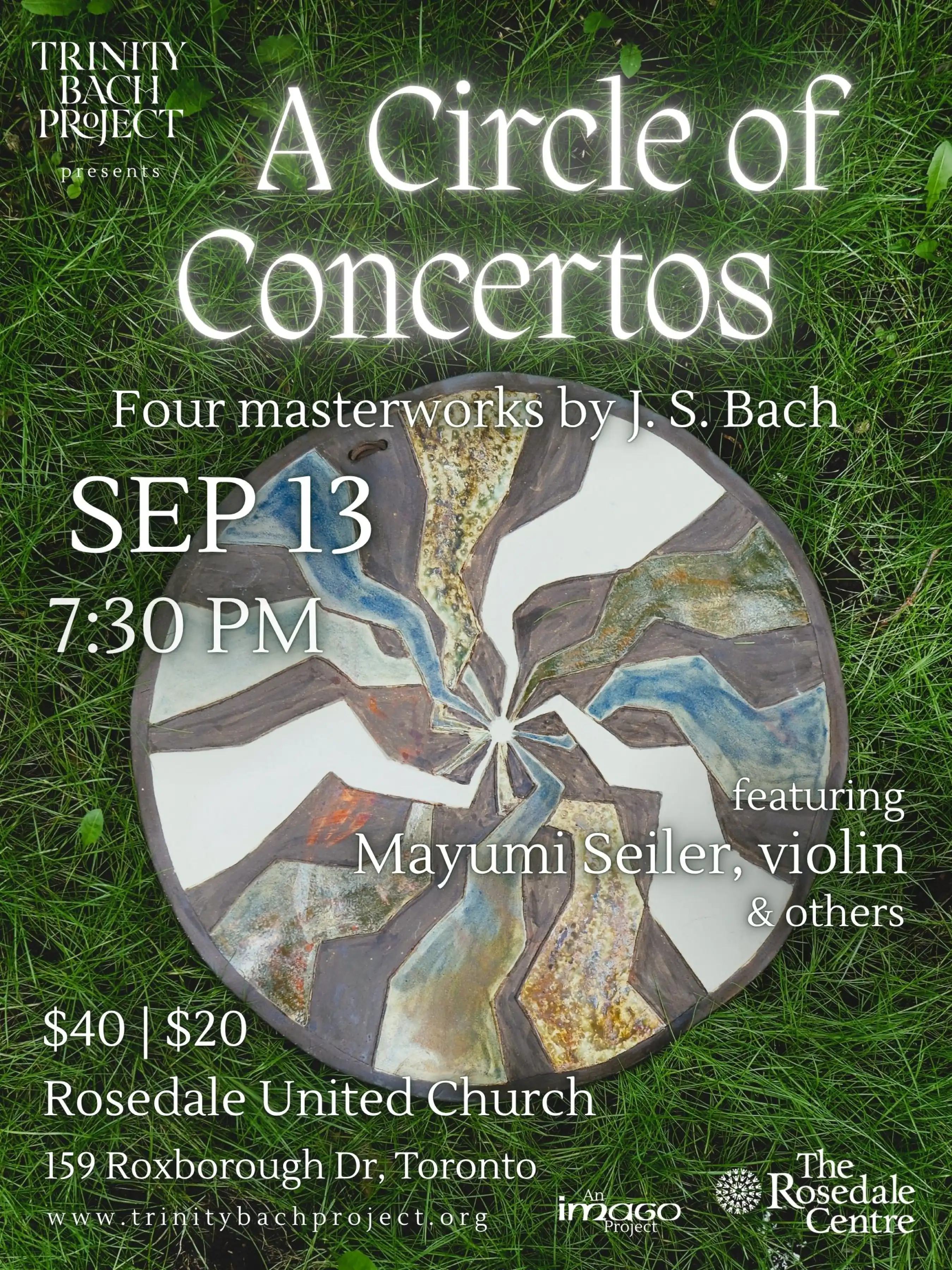A Circle of Concertos website poster